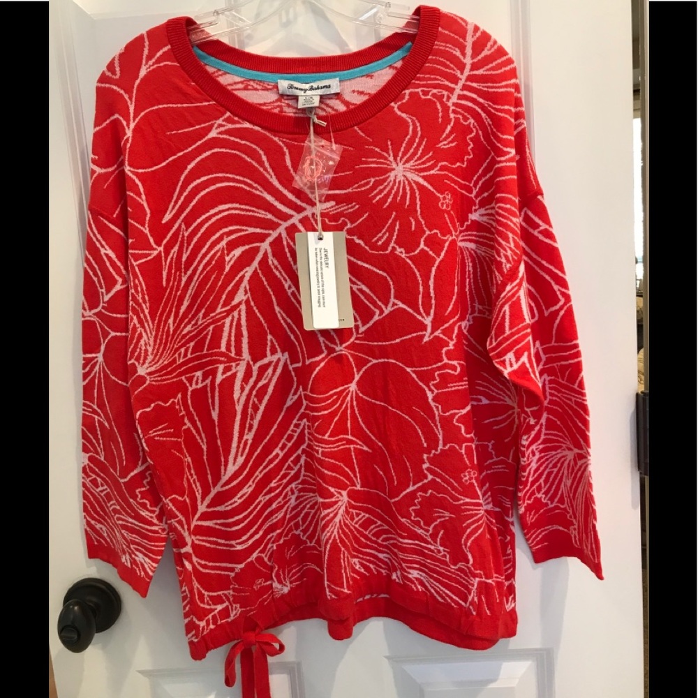 NWT TOMMY BAHAMA SWEATER SZ L
